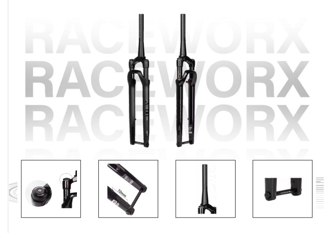 Gravel-Road Fork 50mm Travel